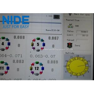 High efficiency Motor Testing Equipment , Armature Tester For Stater Motor