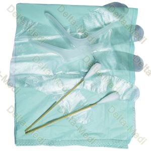 Disposable Sterile Gynecological Examination Kit with Vaginal speculum Underpad