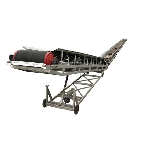 Buy Adjustable Lifting Height Guide Chute Belt Conveyor Machine at wholesale prices