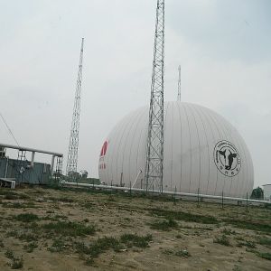 Industrial Standalone Double Membrane Biogas Holder For Energy Solutions