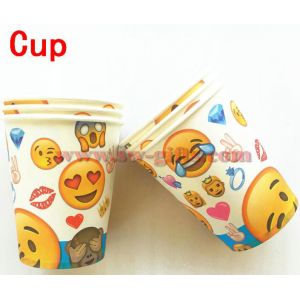 Emoji Smile Cry Kids Birthday Party Decoration Set Party Supplies Baby Birthday