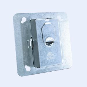 1/2" AND 1" Depth Cover 1.20mm Outlet Junction Box Zinc Plated Coil