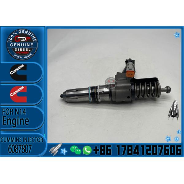 Construction Machinery Parts Fuel Injector For N14 Diesel 3409975 4307795 3411760 6087807 For CUMMINS Diesel Engine