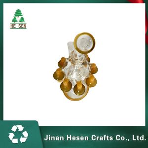 HESEN 28cm Borosilicate Smoking Water Pipe