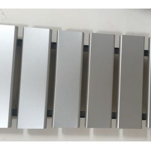 Aluminum / Galvanized 84R Suspended Linear Metal Ceiling for Interior Decoration
