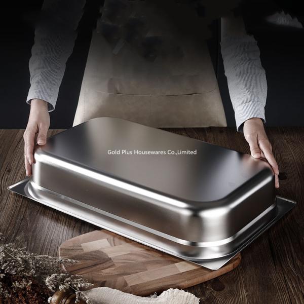 Buffet accessory anti corrosion and safe food container 1/1 stainless steel