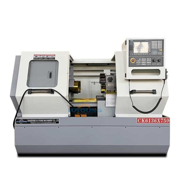 Middle duty 1000mm Cnc Turning Machine CK6136 CNC Lathe 8 Station Electric