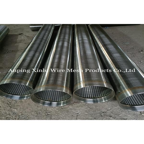 Johnson Wedge Wire Continuous Slot Screen Pipe For Groundwater