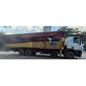 Sany 62m Concrete Pump Truck for Large Building Construction with Benz Chassis