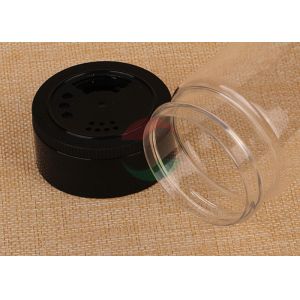 Customized Toothpick Clear Plastic Cylinder With Hole In Cover