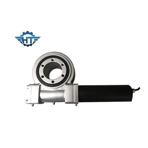 Worm Gear Single Axis Solar Tracker Gearbox Matched With 12/24vdc Motors For Csp