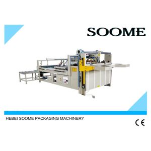 Cardboard Folder Gluer Semi Auto 6 Parts Post Environmental Protection