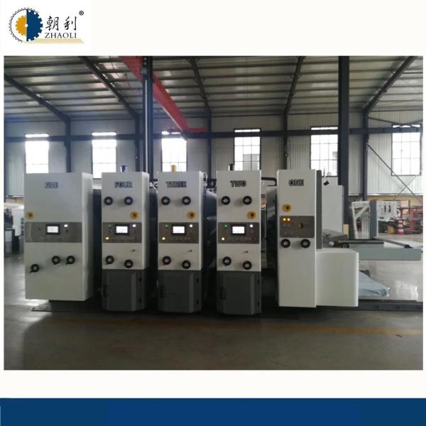 Buy Corrugated Cardboard Printer Slotter Die Cutting Machine With Stacker at wholesale prices