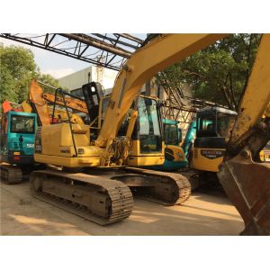 Used Komatsu PC120 Crawler Excavator S4D105-5 engine 11T weight with Original
