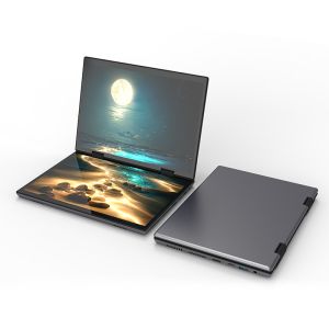 HL108D Ultra Thin Laptop 10.5'' Dual 10.5-inch Screen Dual Touch Control Dual