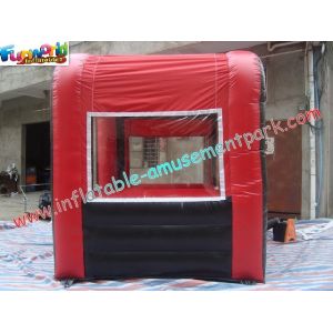 PVC Tarpaulin Inflatable Party Tent , Customized Inflatable Booth For Promotion