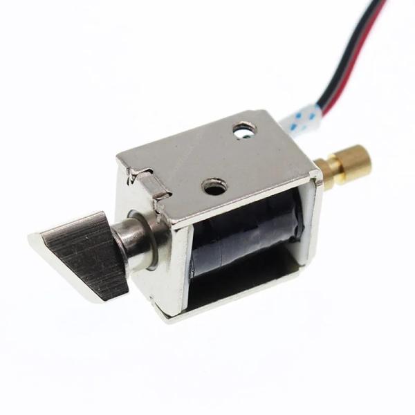 Buy Upgrade Your Cabinet Security with Electric Door Lock Solenoid MA1206MLN Compatible with Any Access Control System at wholesale prices