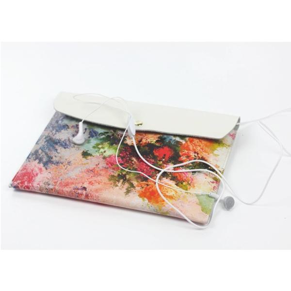 The new Japanese-style floral print leather clutch evening bags tide