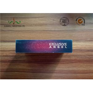 Matte Lamination Dampproof Recycled Paper Gift Boxes / Cosmetic Packaging Boxes