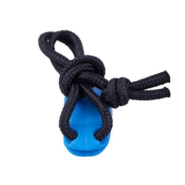 Portable Scuba Diving Accessories , colorful Safety Whistle with 5mm nylon rope for diving