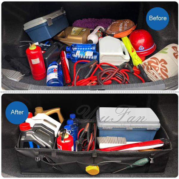 Flexible Cargo Storage Bag Trunk Organizer Car Organizer