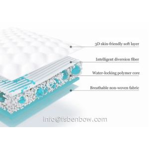 Super absorbent & safese disposable diapers