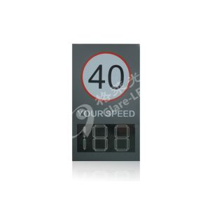 Static Constant Current Driving Mode and IC Solar Speed Sign with 50W LED