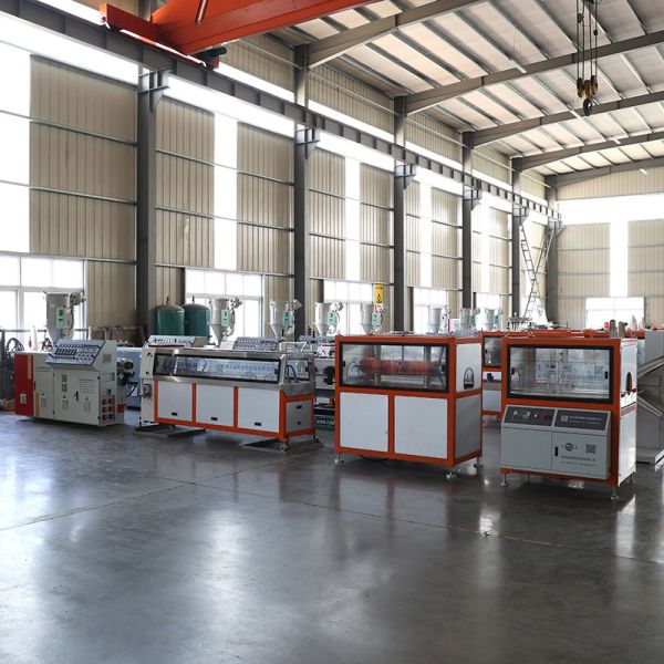Flexible Single Wall Corrugated Pipe Extruder Coiler / Winding Machine Professional Manufacturer