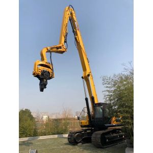 28-35 Ton Excavator Mounted Sheet Pile Driver 2650 Kg Vibro Hammer Sheet Pile