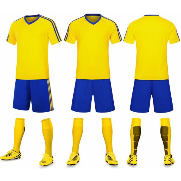 Hot sell sublimation Football Club High Quality Men Short Sleeve Soccer Wear Jersey