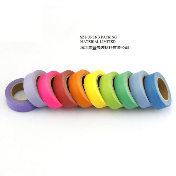 3M RoHS Masking Adhesive Tape With UV Resistant Crepe Paper , Blue Heat Resistant Masking Tape