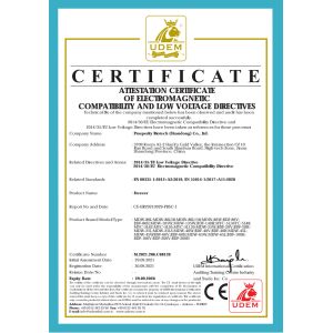 Prosperity Biotech (Shandong) Co., Ltd. Certifications