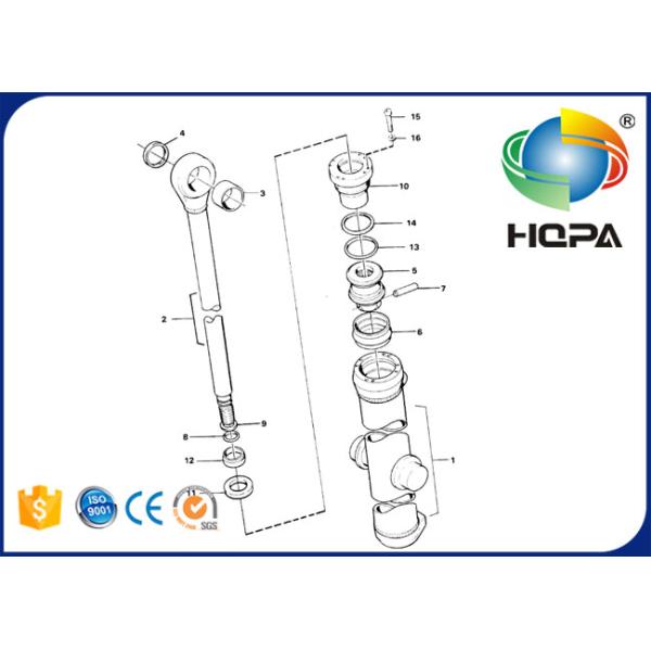 11990029 VOE11990029 Lifting Cylinder Seal Kit Fits Volvo L120 