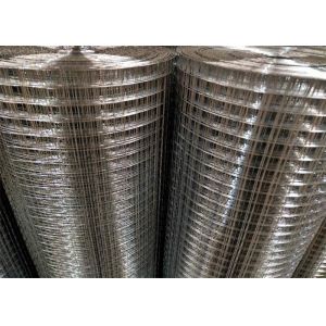 0.25in Garden Welded Wire Mesh Rolls Galvanized Metal Wire Fencing 22 Gauge