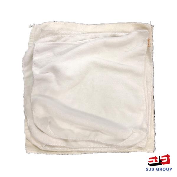 Buy ISO9001 Car Cleaning 100kg Packing White Towel Rags at wholesale prices