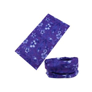 Green Blue Yellow Fishing Neck Scarf Microfiber Polyester Bandana