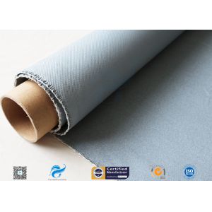 Grey Silicone Coated Fiberglass Fabric 47OZ 1.3MM Electrical Insulating