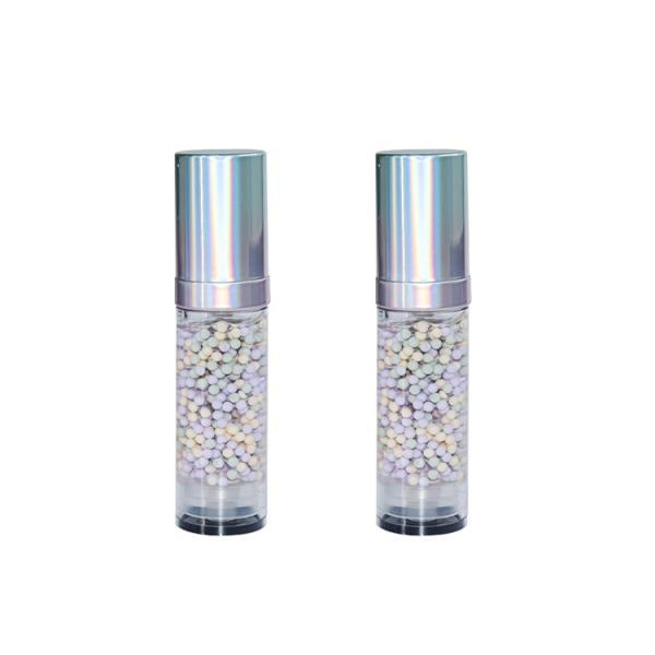 30ml PET Explosive Ball Pump Head Airless Pump Bottle Lotion Suncreen Essence