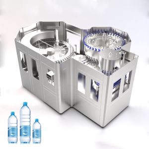 Drinkable Water Auto Liquid Filling Machine Easy Operate 2000BPH