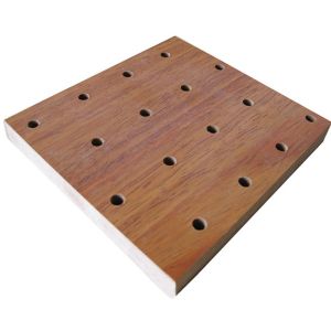 Sound Resistant PVC Perforated Laminated Wooden Gypsum Boards