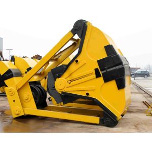 Double Girder Rail Mounted MZ model gantry crane with grab