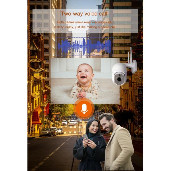 Security Waterproof Wi-Fi CCTV Camera Smart Life APP Outdoor 1080P Powered by Tuya_copy(JV-TY212Q82(Q21))