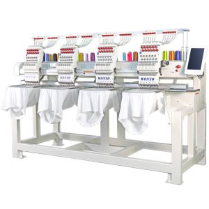 High Precision Computer Barudan Embroidery Machine / 4 Heads Embroidery Machine