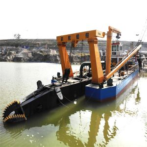 Full Hydraulic Cutter Suction Dredger with Diesel Engine Power and Hydrocyclone