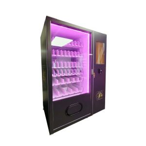 Large Capacity Eyelash Cosmetics Vending Machine Beauty With Advertising Screen