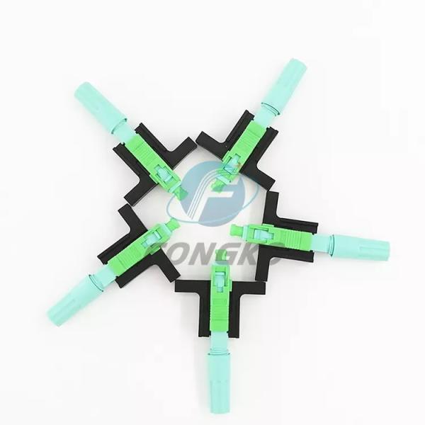 SC APC Fiber Optic Fast Connector Field Install FTTH Quick Optical Connector