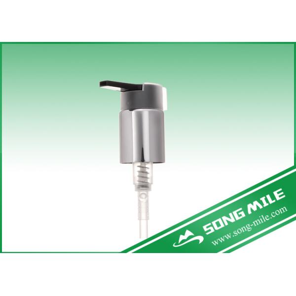 Buy 24mm Aluminum Collar Cream Lotion Dispenser Pump with Clip at wholesale prices