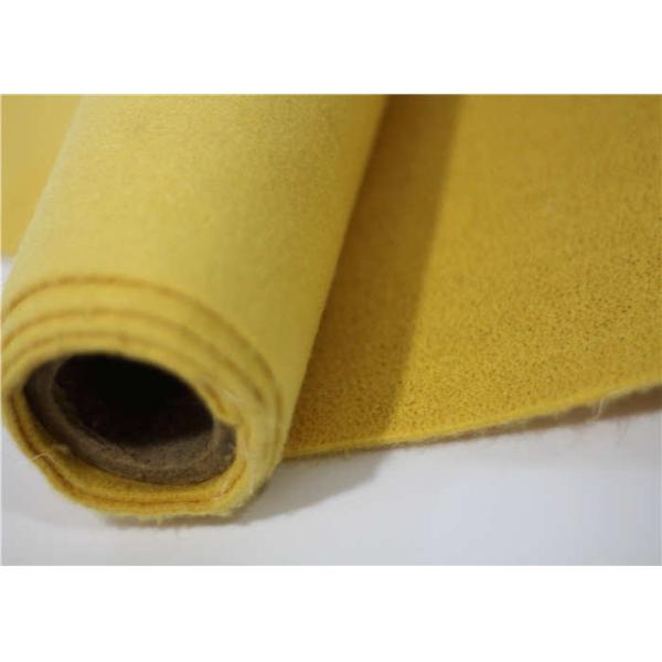 Film P84 Geotextile Needle Felt Filter Cloth Large Filtration Surface Area For Flue Gas Purification