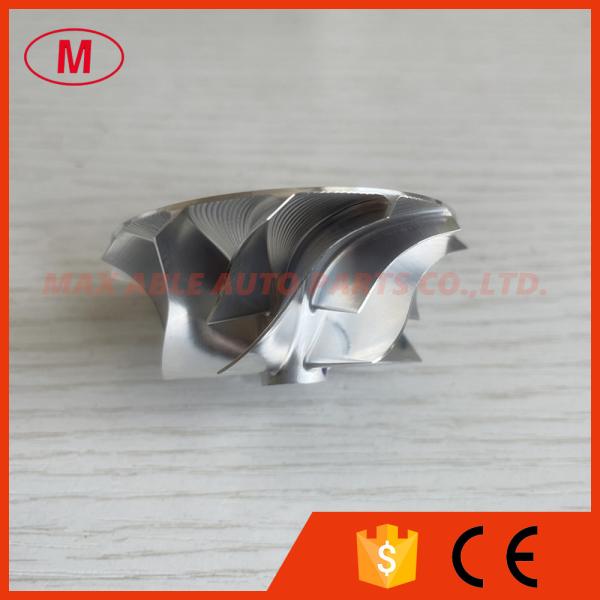 TD04 reverse 42.00/56.00mm 6+6 blades high performance turbo milling/aluminum 2618/billet compressor wheel for 49477-02000, 49477-02001, 49477-02002,