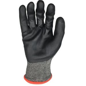Microfoam Nitrile A5 Cut Resistant Gloves Black Protective Gloves For Cutting